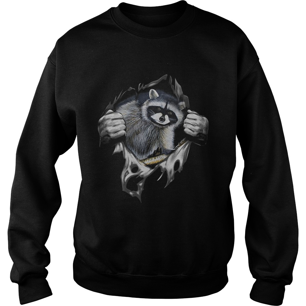 A Racoon inside me Sweatshirt