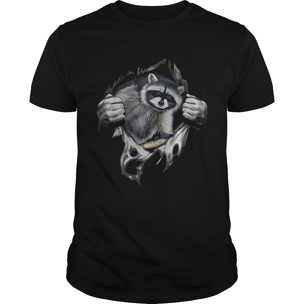 A Racoon inside me shirt