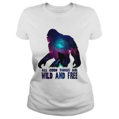 All good things wild and free ladies tee