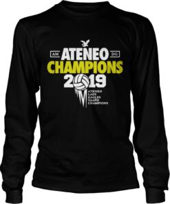 Ateneo Champions 2019 Ateneo Lady Eagles UAAP81 champions longsleeve tee