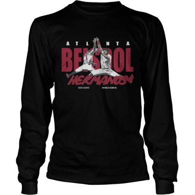 Atlanta Beisbol Hermanos longsleeve tee