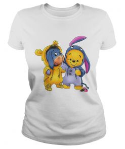 Baby Pooh and Eeyore Winnie the Pooh ladies tee