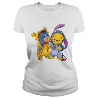 Baby Pooh and Eeyore Winnie the Pooh ladies tee