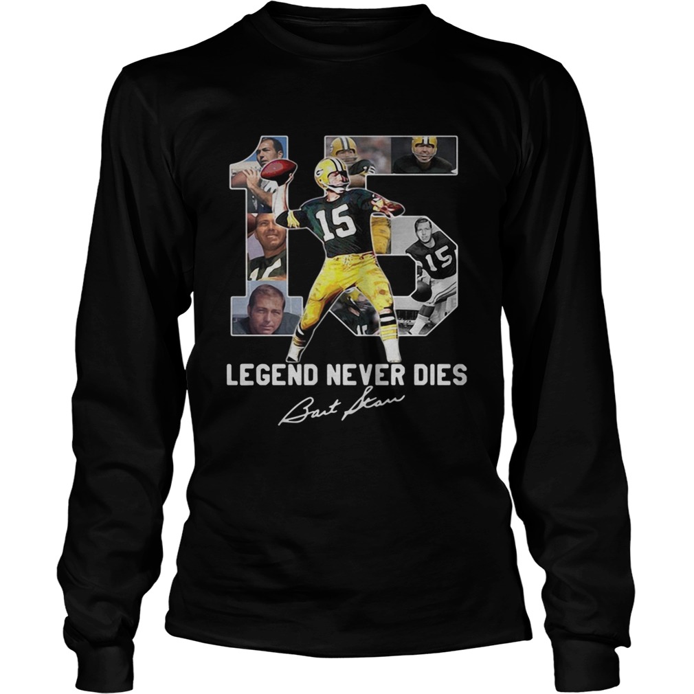 Bart Starr 15 19342019 thank you for the memories LongSleeve