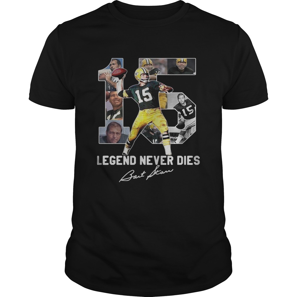 Bart Starr 15 19342019 thank you for the memories shirt