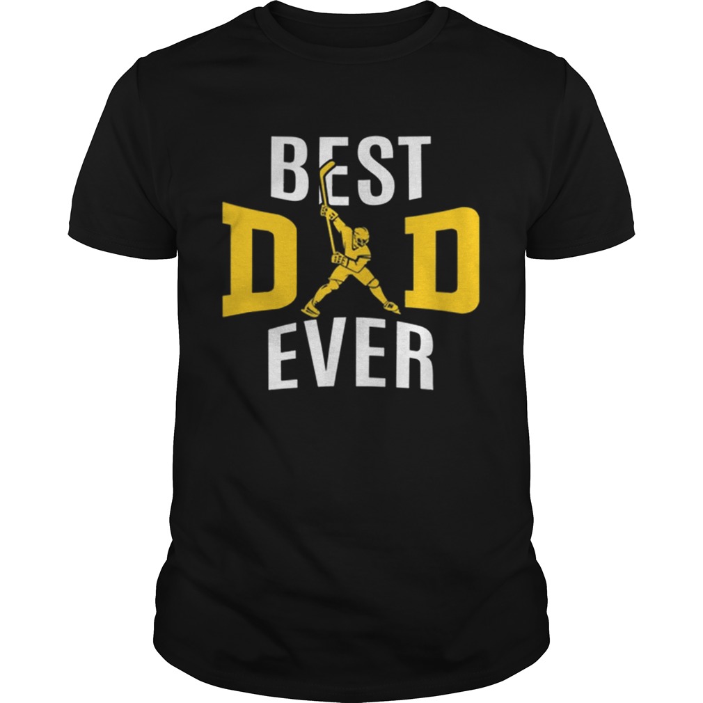 Best Dad Ever Papa Hockey shirt