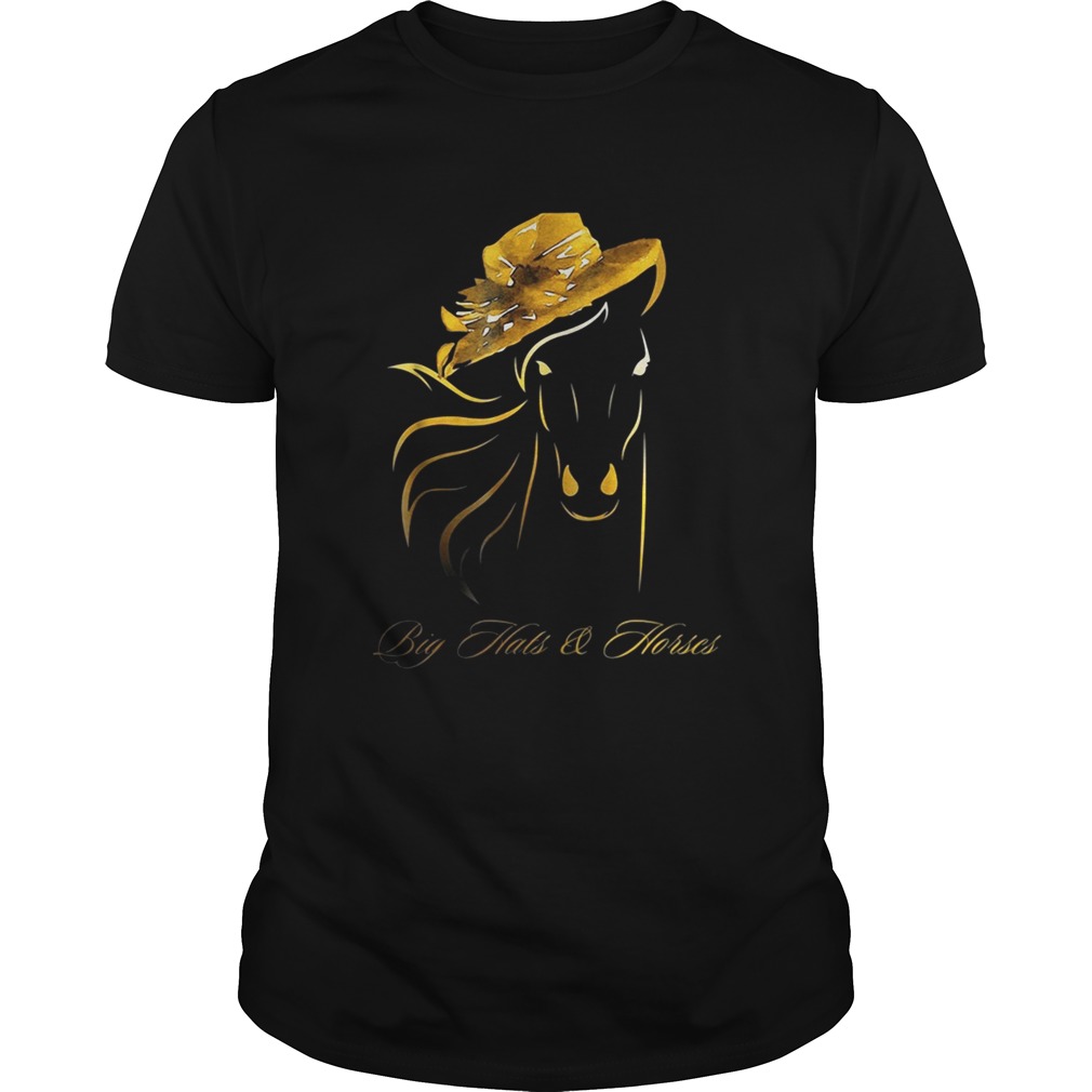 Big hats and horses shirt