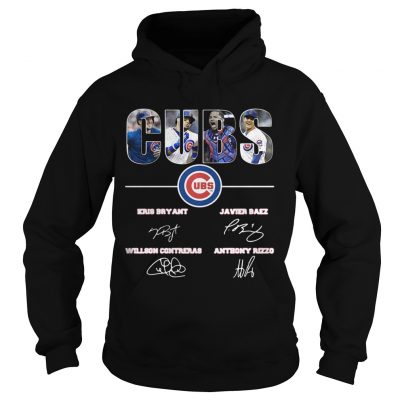 Chicago Cubs Kris Bryant Javier Baez Willson Contreras Anthony Rizzo hoodie