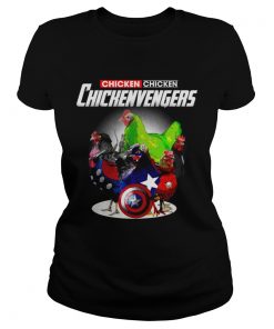 Chicken Marvel Avengers Chickenvengers ladies tee