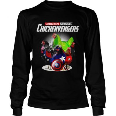 Chicken Marvel Avengers Chickenvengers longsleeve tee