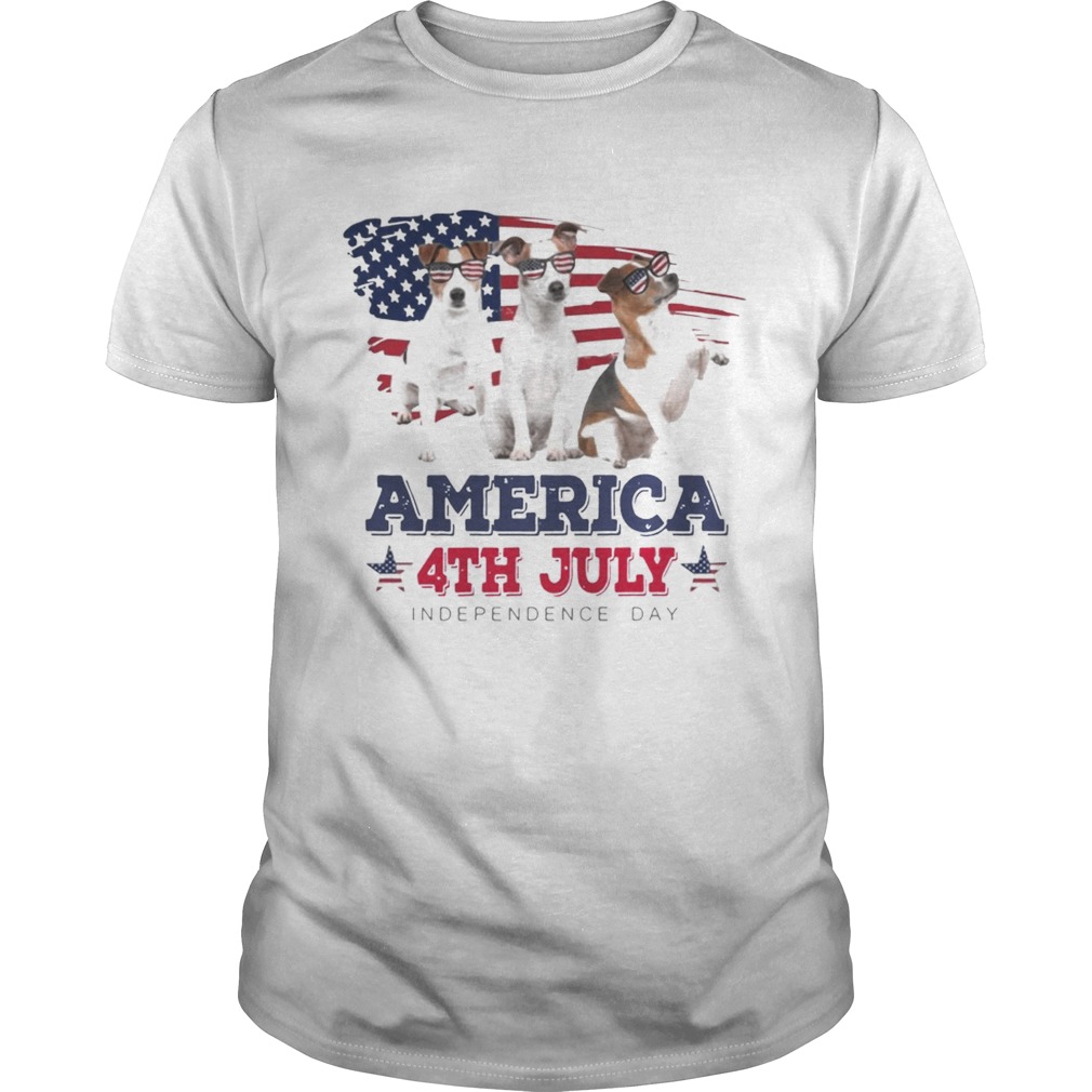 Cool Parson Russell America 4th July Independence Day Tshirt