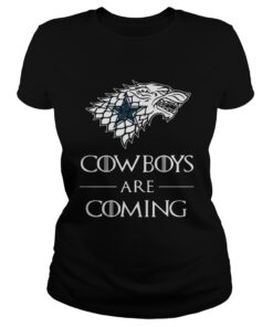 Dallas Cowboys are coming Game of Thrones ladies tee