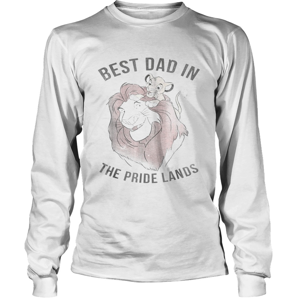 Disney Lion King Simba Mufasa Best Dad LongSleeve