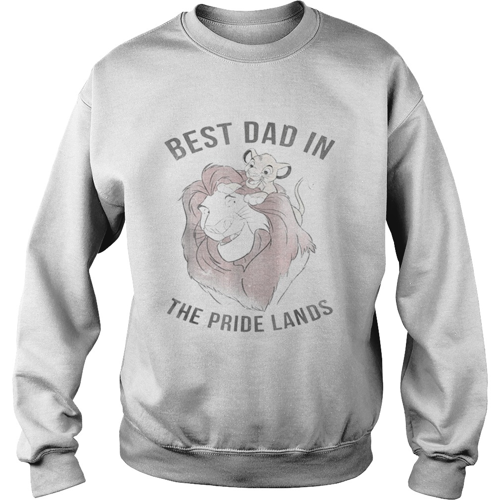 Disney Lion King Simba Mufasa Best Dad Sweatshirt