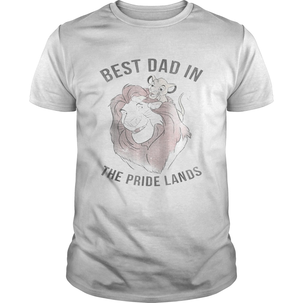 Disney Lion King Simba Mufasa Best Dad shirt