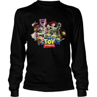 Disney Pixar Toy Story Buzz Woody Wendy Running longsleeve tee