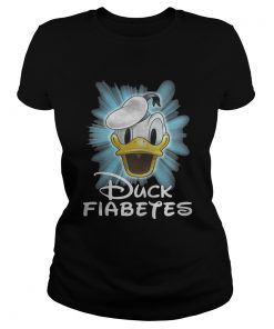 Duck fiabetes Disney ladies tee