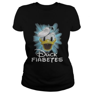 Duck fiabetes Disney ladies tee