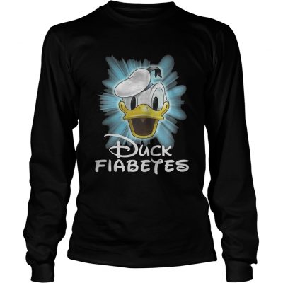 Duck fiabetes Disney longsleeve tee