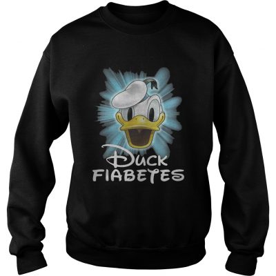 Duck fiabetes Disney sweatshirt