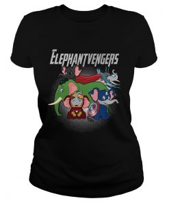 Elephantvengers Marvel Avengers ladies tee