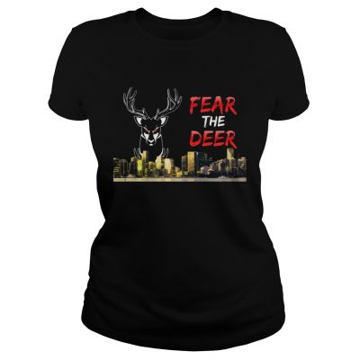 Fear the deer Milwaukee bucks ladies tee