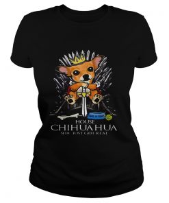 Game Of Bones House Chihuahua shit just GOT real ladies tee