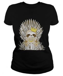 Game Of Thrones Elephant Sloth ladies tee