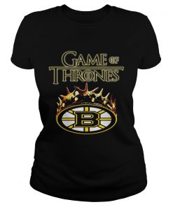 Game of Thrones Crown Boston Bruins ladies tee