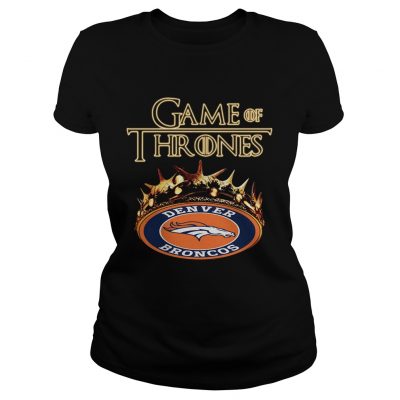 Game of Thrones Denver Broncos mashup ladies tee