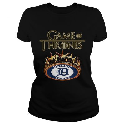 Game of Thrones Detroit Tigers mashup ladies tee