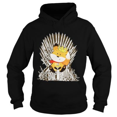 Game of Thrones Fox King Iron throne hoodie