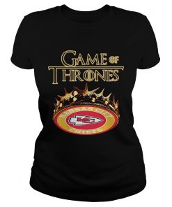 Game of Thrones Kansas City Chiefs mashup ladies tee