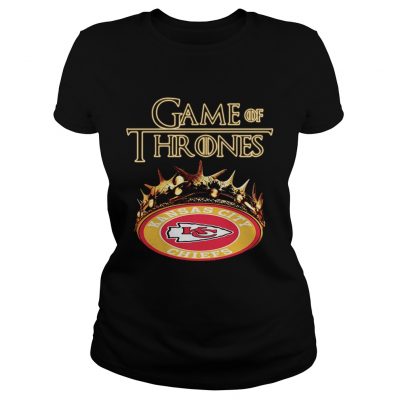 Game of Thrones Kansas City Chiefs mashup ladies tee