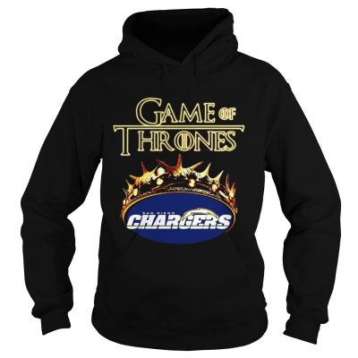 Game of Thrones Los Angeles Chargers mashup hoodie