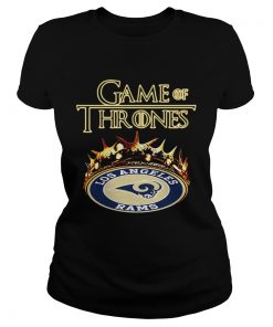 Game of Thrones Los Angeles Rams mashup ladies tee