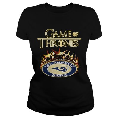 Game of Thrones Los Angeles Rams mashup ladies tee