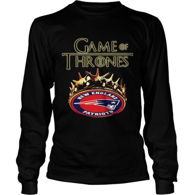 Game of Thrones New England Patriots mashup longsleeve tee