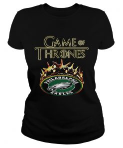 Game of Thrones Philadelphia Eagles mashup ladies tee