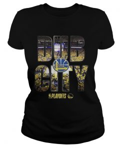 Golden State Warriors 2019 NBA playoffs Dub City ladies tee