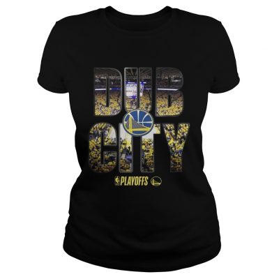 Golden State Warriors 2019 NBA playoffs Dub City ladies tee