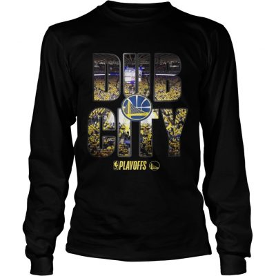 Golden State Warriors 2019 NBA playoffs Dub City longsleeve tee