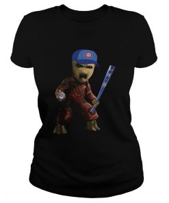 Groot I Am Chicago Cubs ladies tee