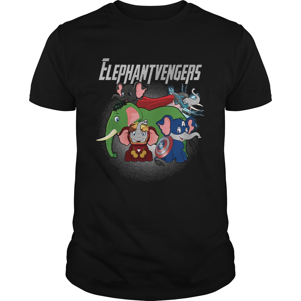 Elephantvengers Marvel Avengers tshirt