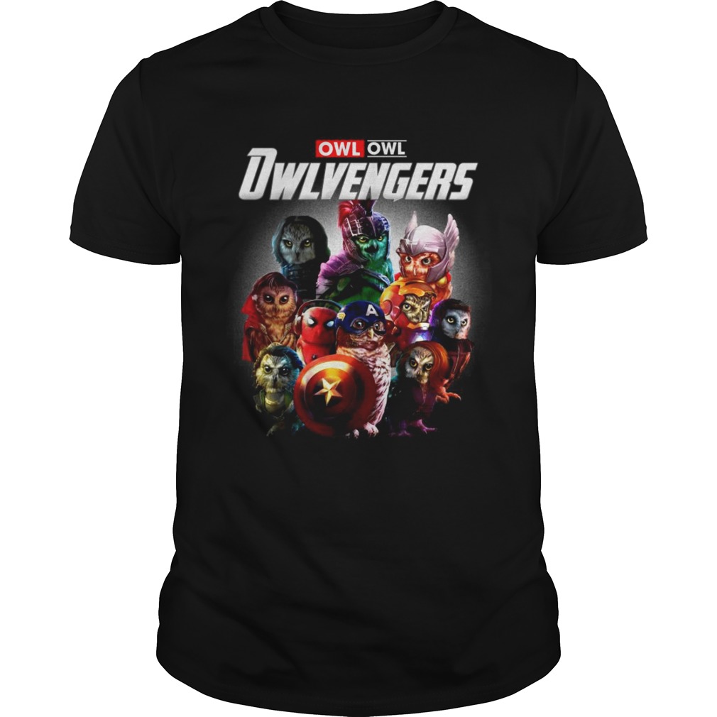 Owl Avengers Owlvengers Marvel Endgame tshirt