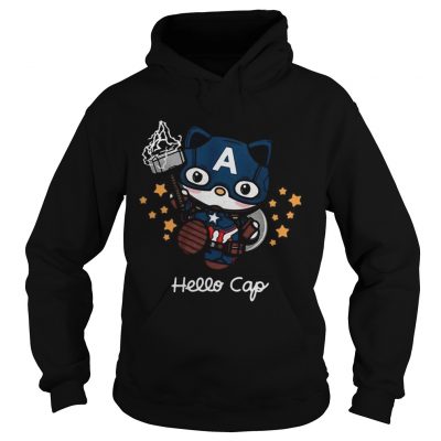 Hello Kitty Captain America hoodie