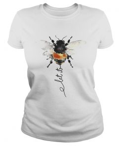 Hippie Bee Let It Be ladies tee