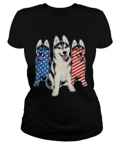 Husky Flag ladies tee