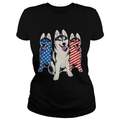 Husky Flag ladies tee