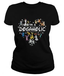 Im a Dogaholic ladies tee